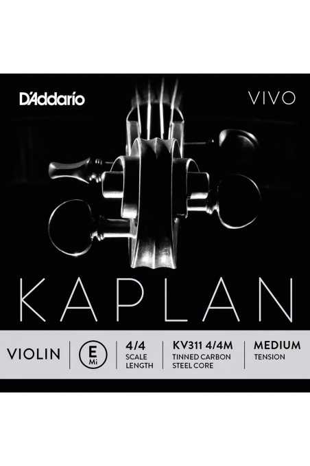 Kaplan Vivo Violin E String by D'Addario