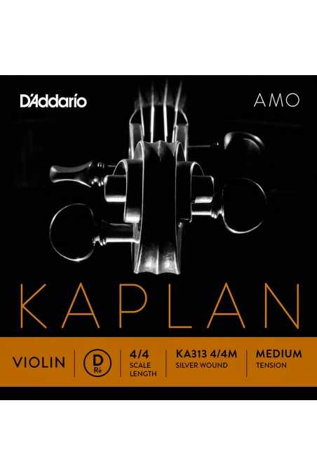 Kaplan Amo Violin D String 4/4 by D'Addario