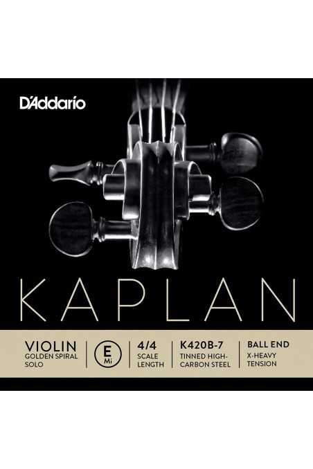 Kaplan, Golden Spiral Solo Heavy Tension Loop E String by D'Addario