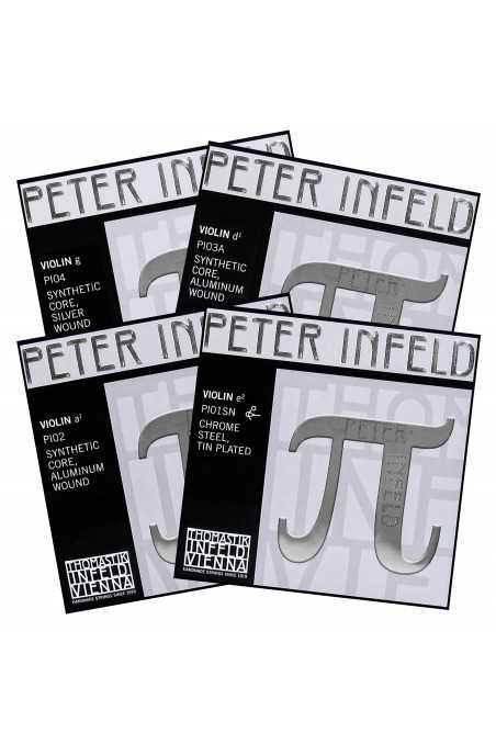 Peter Infeld Violin String Set with Tin-Plated E by Thomastik-Infeld