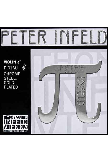 Peter Infeld Violin E String - Gold Plated by Thomastik-Infeld