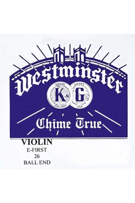 Chime True Violin E String (Ball End) by Westminster