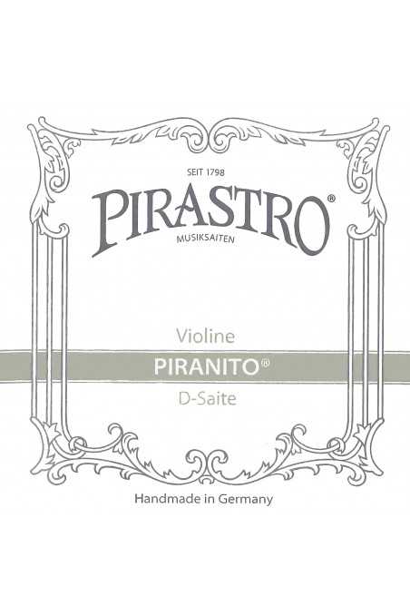 Piranito Violin D String 1/16 - 1/32 by Pirastro