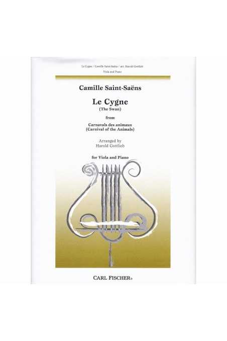 Saint Saens, The Swan (Le Cygne) For Viola and Piano (Carl Fischer)