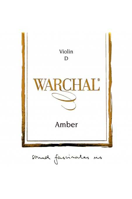 Amber Violin D String 4/4 by Warchal