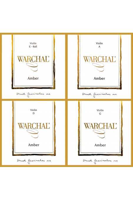 Amber Violin String Set by Warchal