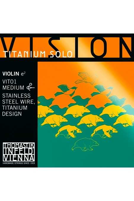 Vision Titanium Violin Solo E String by Thomastik-Infeld