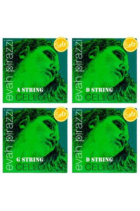 Evah Pirazzi Soloist 4/4 Cello String Set by Pirastro