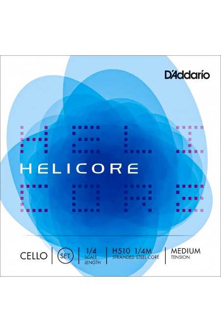 Helicore Cello String Set 1/4 by D'Addario