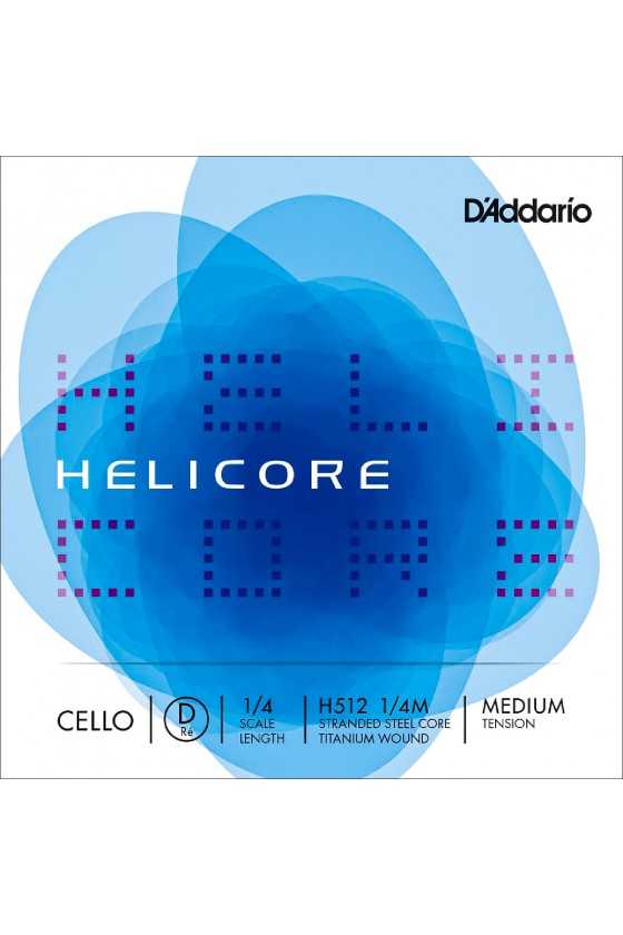 Helicore Cello D String 1/4...