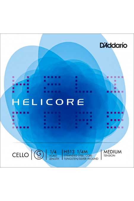 Helicore Cello G String 1/4 by D'Addario