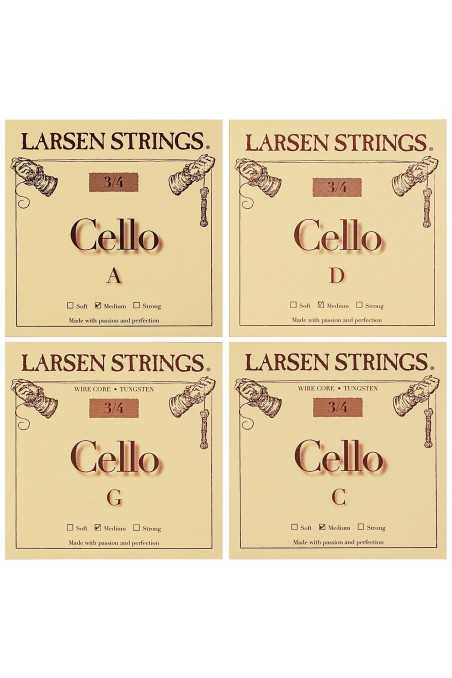 Larsen Cello Strings Set 3/4