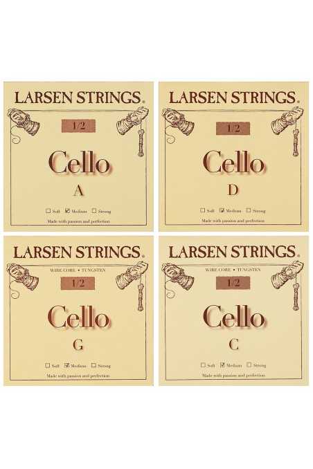 Larsen Cello Strings Set 1/2