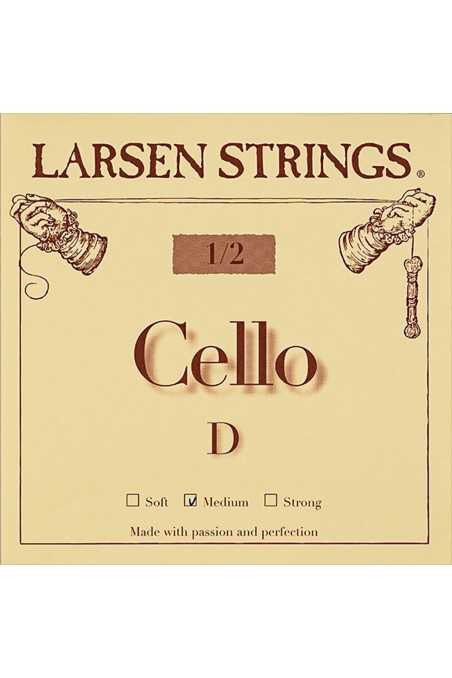 Larsen Cello D String Medium 1/2