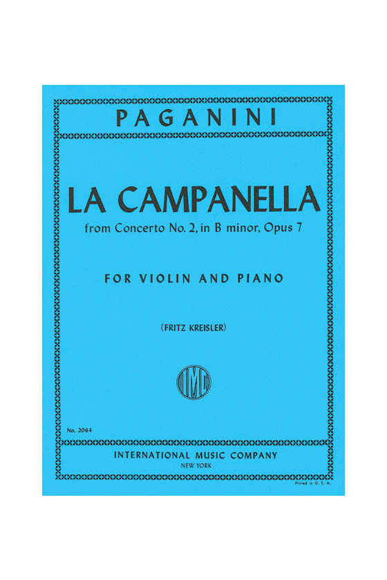 La Campanella for Violin...