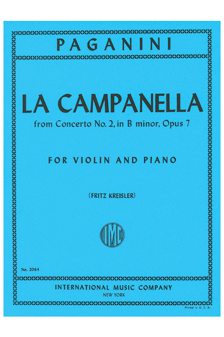 La Campanella for Violin and Piano (IMC)