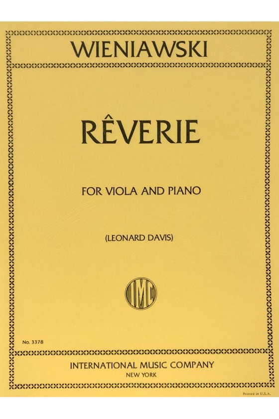 Wieniawski, Riverie for...