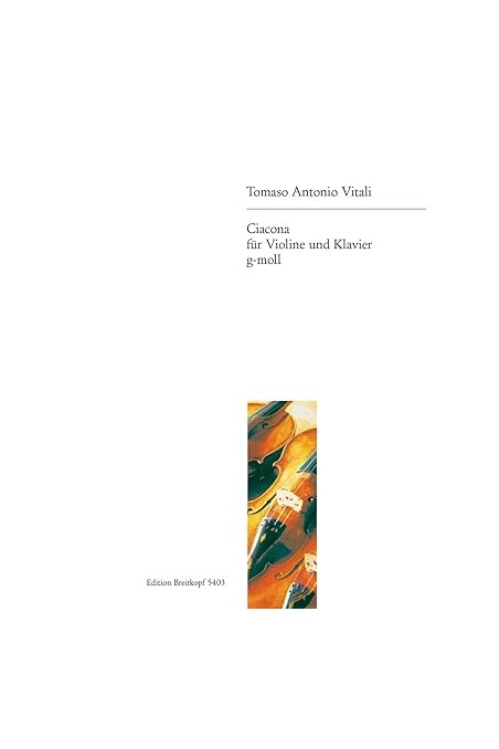 Vitali, Chaconne in G minor for violin and piano