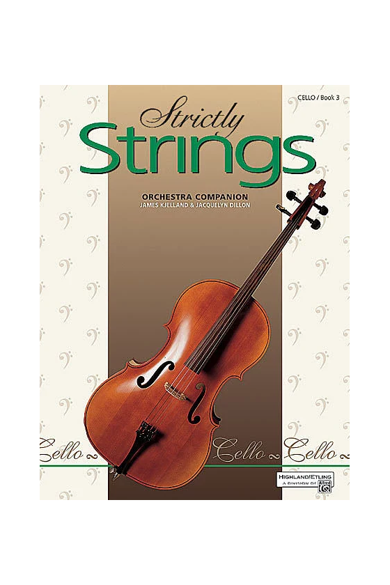 Strictly Strings Cello Book 3