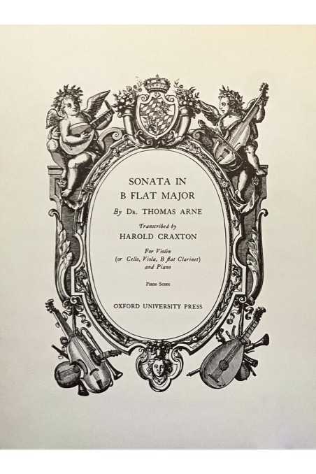 Sonata In B Flat Major By Thomas Arne