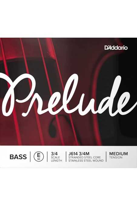 Prelude Bass E String by D'Addario