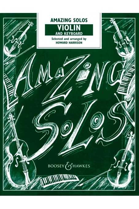 Amazing Solos for Violin and Keyborad arr by Howard Harrison