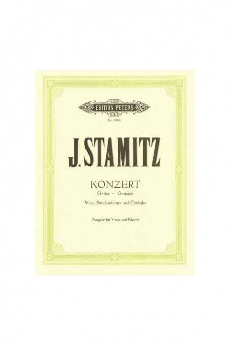 K. Stamitz, Concerto No4 In D Major For Viola (Peters)