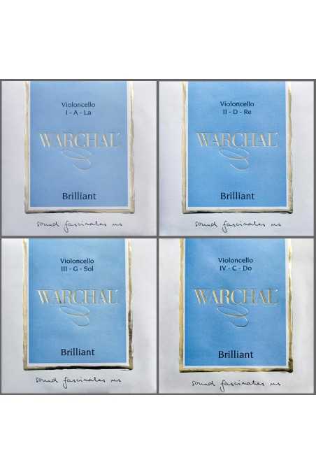 Brilliant Cello String Set And Individual Strings by Warchal