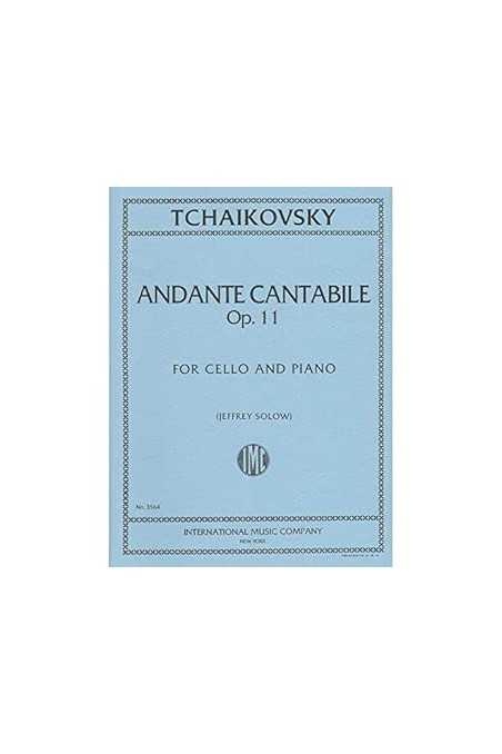 Tchaikovsky, Andante Cantabile Op11 for Cello (IMC)