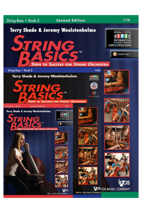 String Basics Bass Book 1, 2 or 3 - Please Choose a Volume