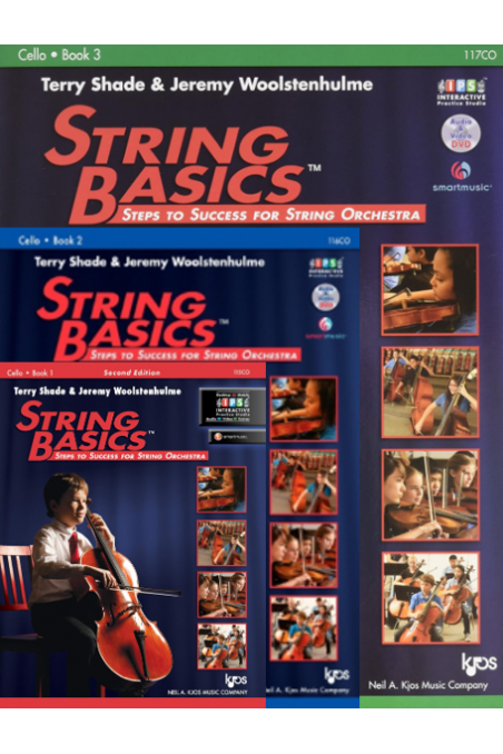 String Basics Cello Book 1, 2, 3- Please Choose a Volume