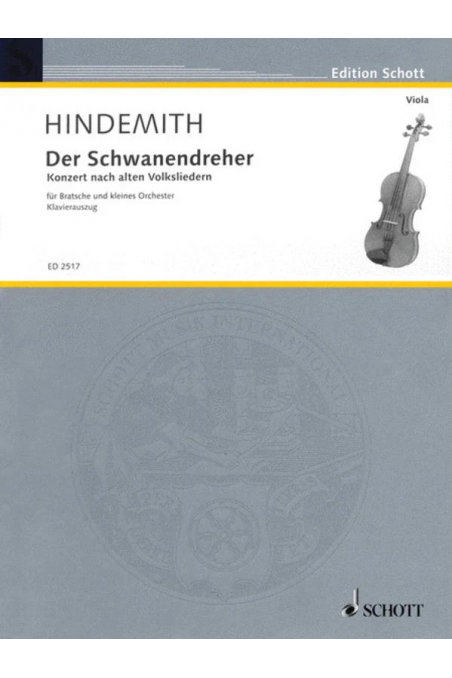 Hindemith Viola Concerto (Schott)