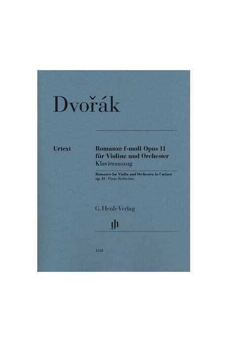 Dvorak, Romanze Op 11 in F Minor for violin (Henle)