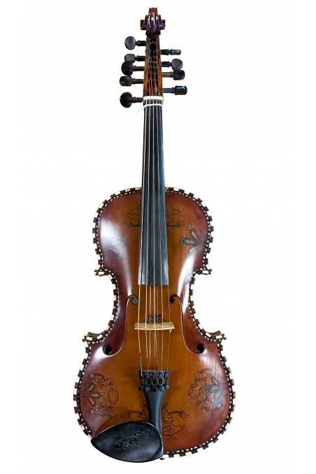 Hardanger 5 String fiddle 15,5"