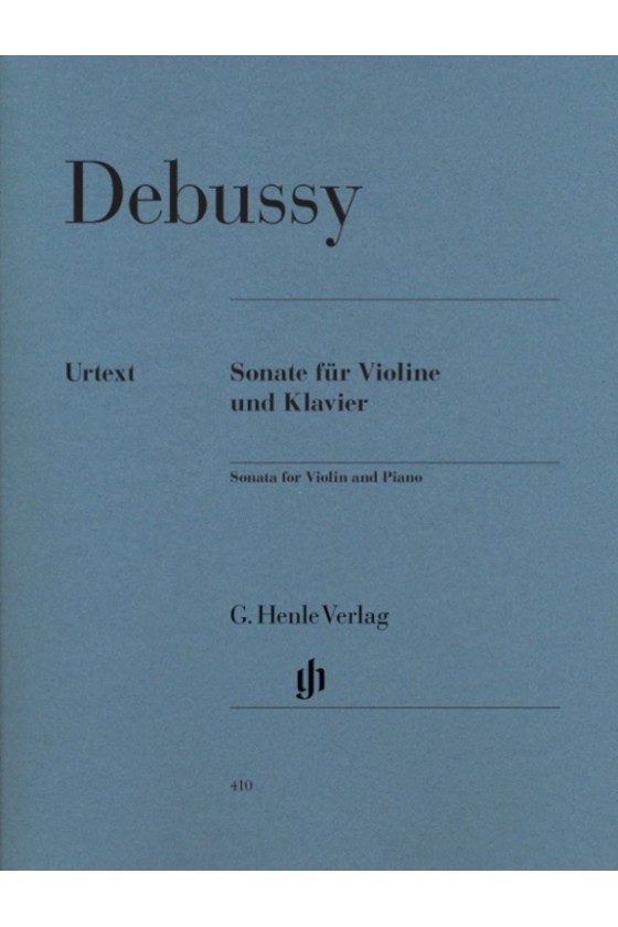 Debussy, Sonata for Violin...
