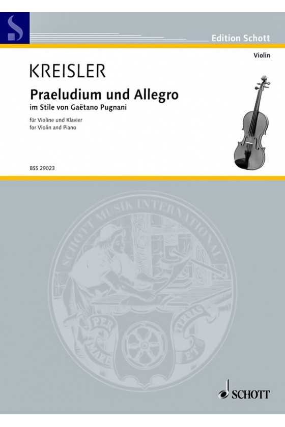 Kreisler, Praeludium And...
