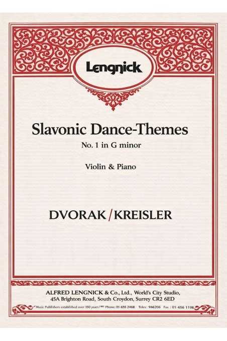 Dvorak, Slavonic Dance Themes No. 1 G min for Violin (Lengnick)
