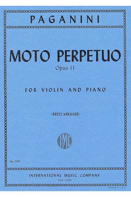 Paganini, Moto Perpetuo For Violin Arr Kreisler (IMC)