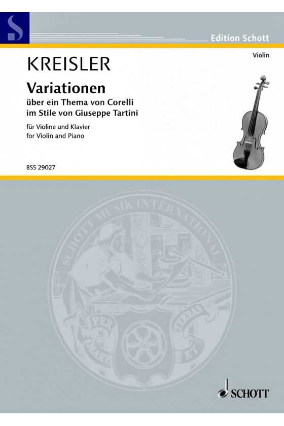 Kreisler, Variationen (Schott)