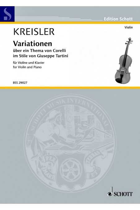 Kreisler, Variationen (Schott)