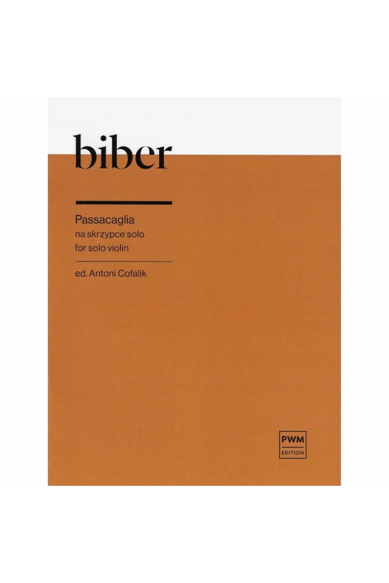 Biber, Passacaglia for Solo...
