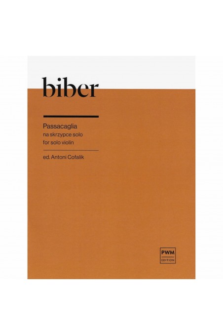 Biber, Passacaglia for Solo Violin