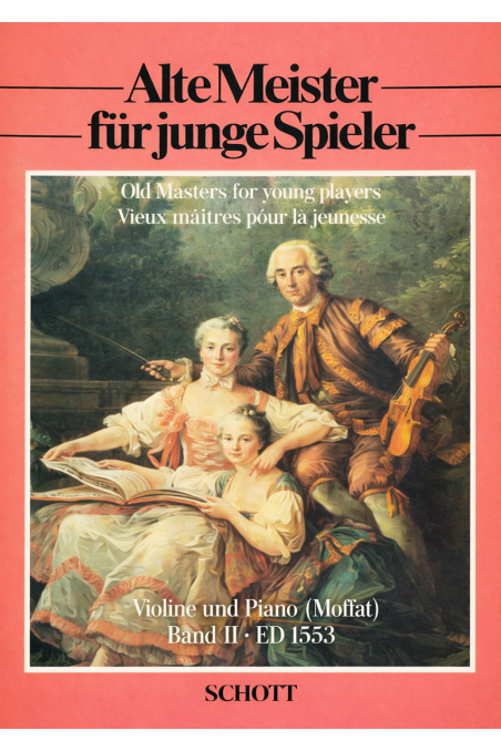 Old Masters For Young Players Bk 2 For Violin (Schott)