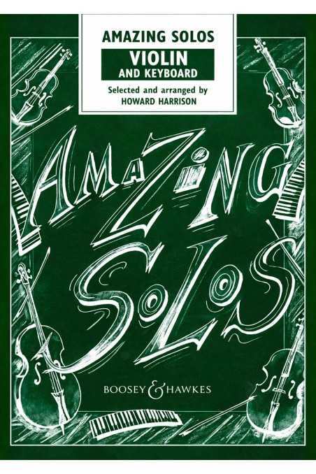 Amazing Solos for Violin and Keyborad arr by Howard Harrison