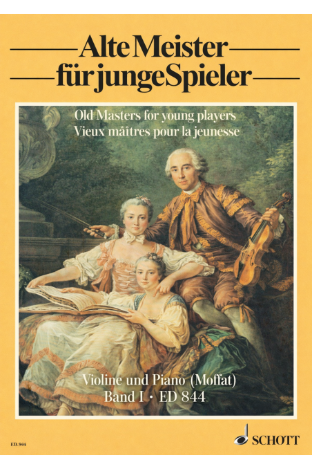 Old Masters For Young Players Bk 1 For Violin (Schott)