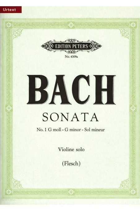 Bach sonata in G minor for solo violin (Edition Peters)