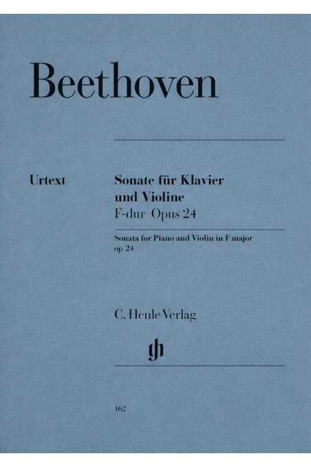 Beethoven: Sonata in F Major for violin and piano Opus 24 (Henle Verlag Edition)