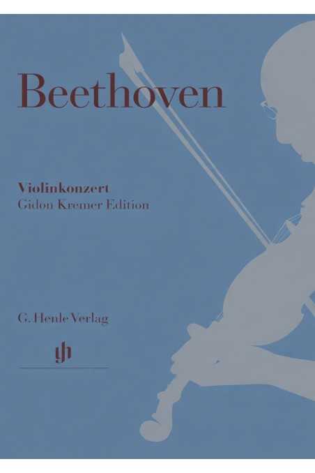 Beethoven, Concerto in D Major Op61 Ed by Kremer for violin (Henle)