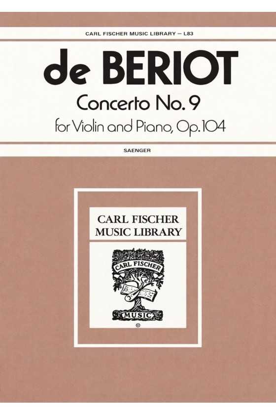 Beriot, Concerto No. 9 in A...