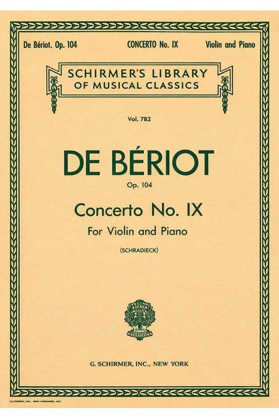 Beriot, Concerto No 9 in A...